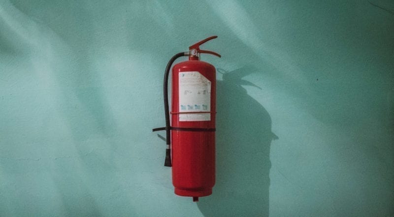 Gezondheid en veiligheid voor evenementen: Zorg dat je een brandblusser bij de hand hebt